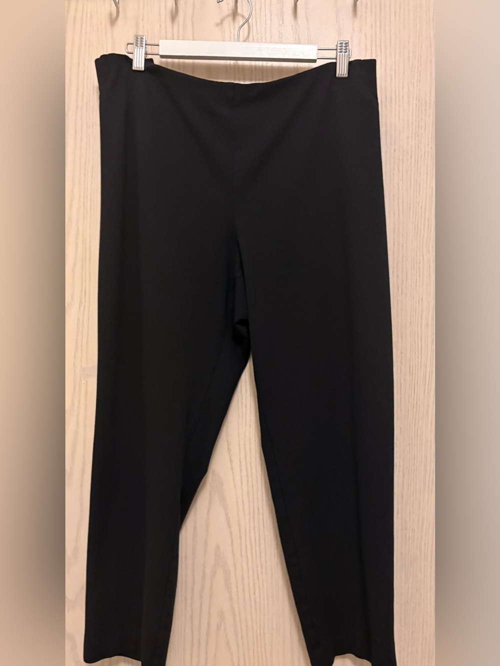 J. Jill Black Womens Ponte Slim Leg Black Pants